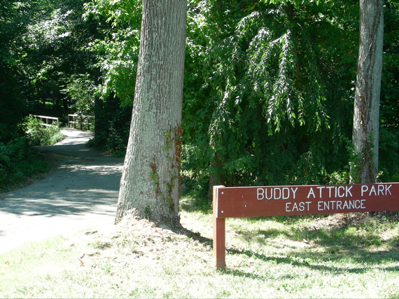 East Entrance to Buddy Attick Park